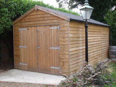 6.0m x 3.0m (20' x 10') Single Wooden Garage