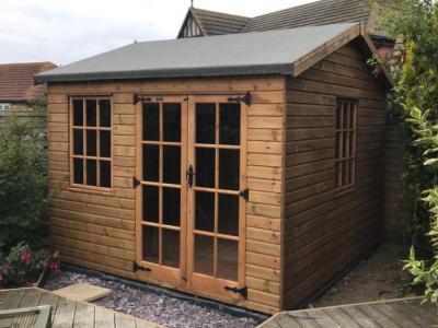 3.0m x 3.0m (10' x 10') Garden Room without verandah
