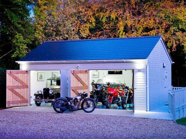 Timber garages made from ethically-sourced wood