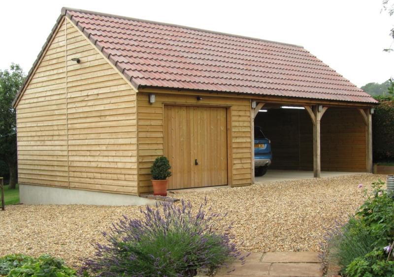 Carriage Houses with Steep Pitch Roof for Tiling