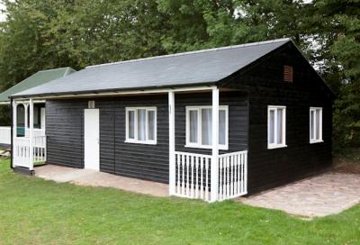 Pic 15. 9.0m x 4.8m Cricket changing room with slate roof