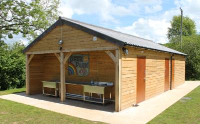 Pic 38. 11.4m x 6.0m Toilet and Shower Block - Marley Farmscape Roof Sheets