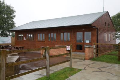 Pic 42. 12.6m x 7.2m Tennis Pavilion with 2 layer torch-on felt roof