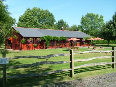 Pic 18. 17.4m x 5.4m Pavilion with slate roof