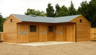 Pic 19.  2 Loose Boxes, Corner Loose Box & Tack Room