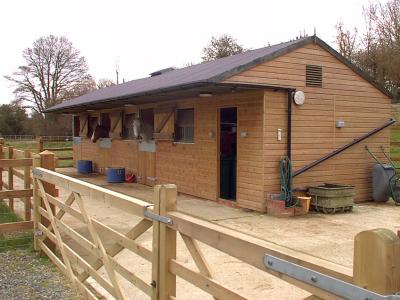Pic 36. 3 Loose Boxes and Tack Room