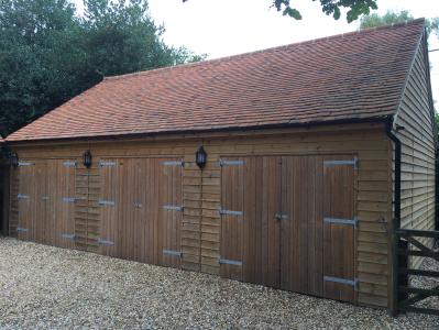 Customer Case Study: 3-Bay Timber Garage in Godalming, Surrey