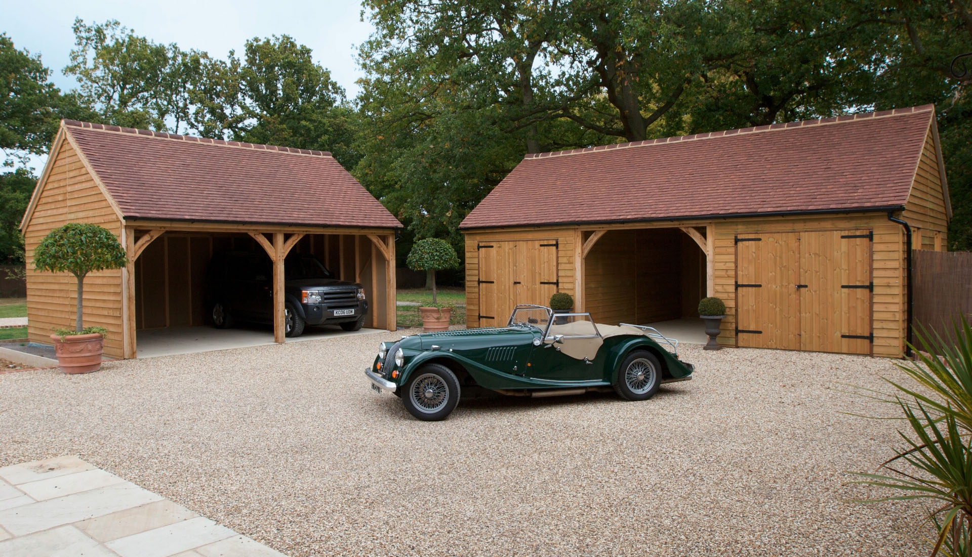 Prefabricated Timber Garage UK